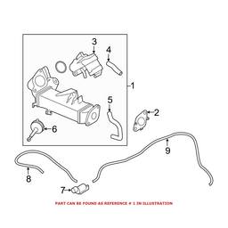 BMW EGR Cooler 11717823210